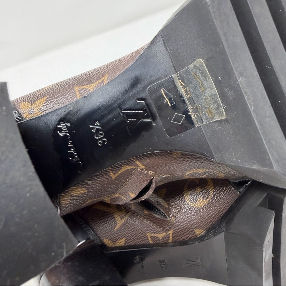 Louis Vuitton Star Trail Leather Ankle Boots Womens Size IT 36.5 / US 6.5 - Picture 9 of 15